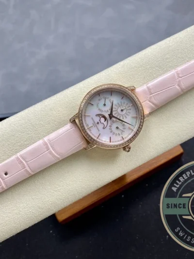 Replica Vacheron Constantin Patrimony 4305T000R-B947, 36.5mm, Pink Dial - High-Grade Replica Watch
