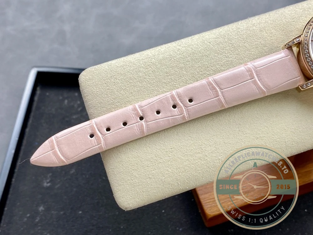 Replica Vacheron Constantin Patrimony 4305T000R-B947, 36.5mm, Pink Dial - Swiss Movement Replica Watch