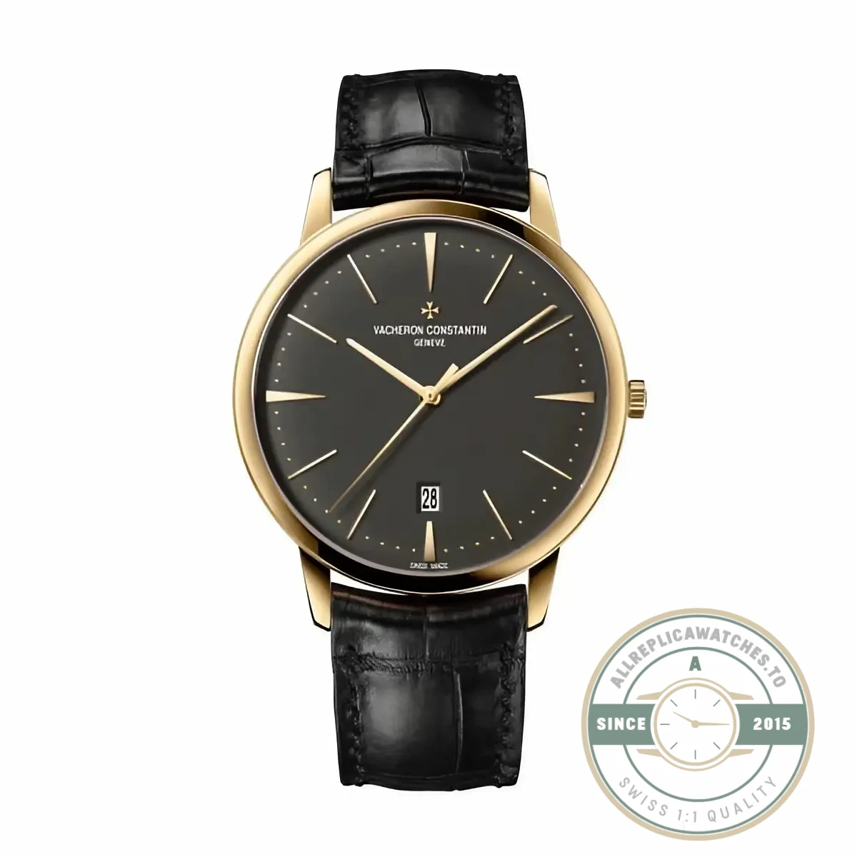 Replica Vacheron Constantin Patrimony 85180000R-9166, 40mm, Black Dial - Affordable Luxury Replica Timepiece