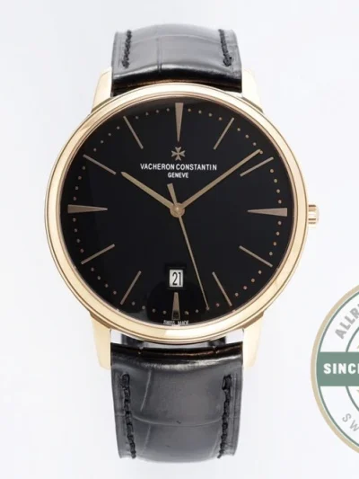 Replica Vacheron Constantin Patrimony 85180000R-9166, 40mm, Black Dial - Swiss Movement Replica Watch
