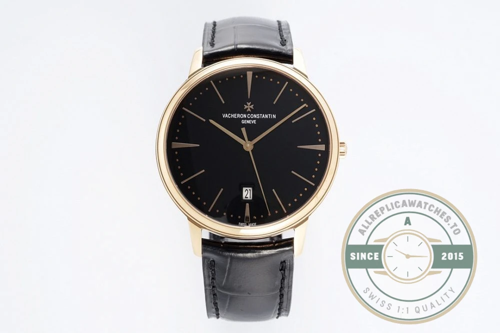 Replica Vacheron Constantin Patrimony 85180000R-9166, 40mm, Black Dial - Swiss Movement Replica Watch