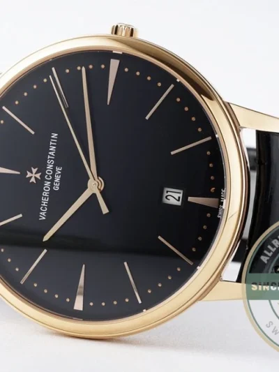Replica Vacheron Constantin Patrimony 85180000R-9166, 40mm, Black Dial - Affordable Super Clone Watch