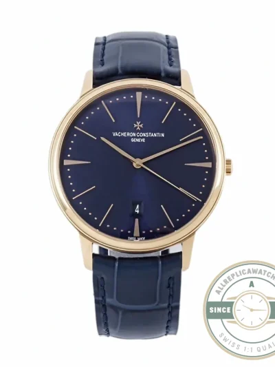 Replica Vacheron Constantin Patrimony 85180000R-B515, 40mm, Blue Dial - Premium Super Clone Watch