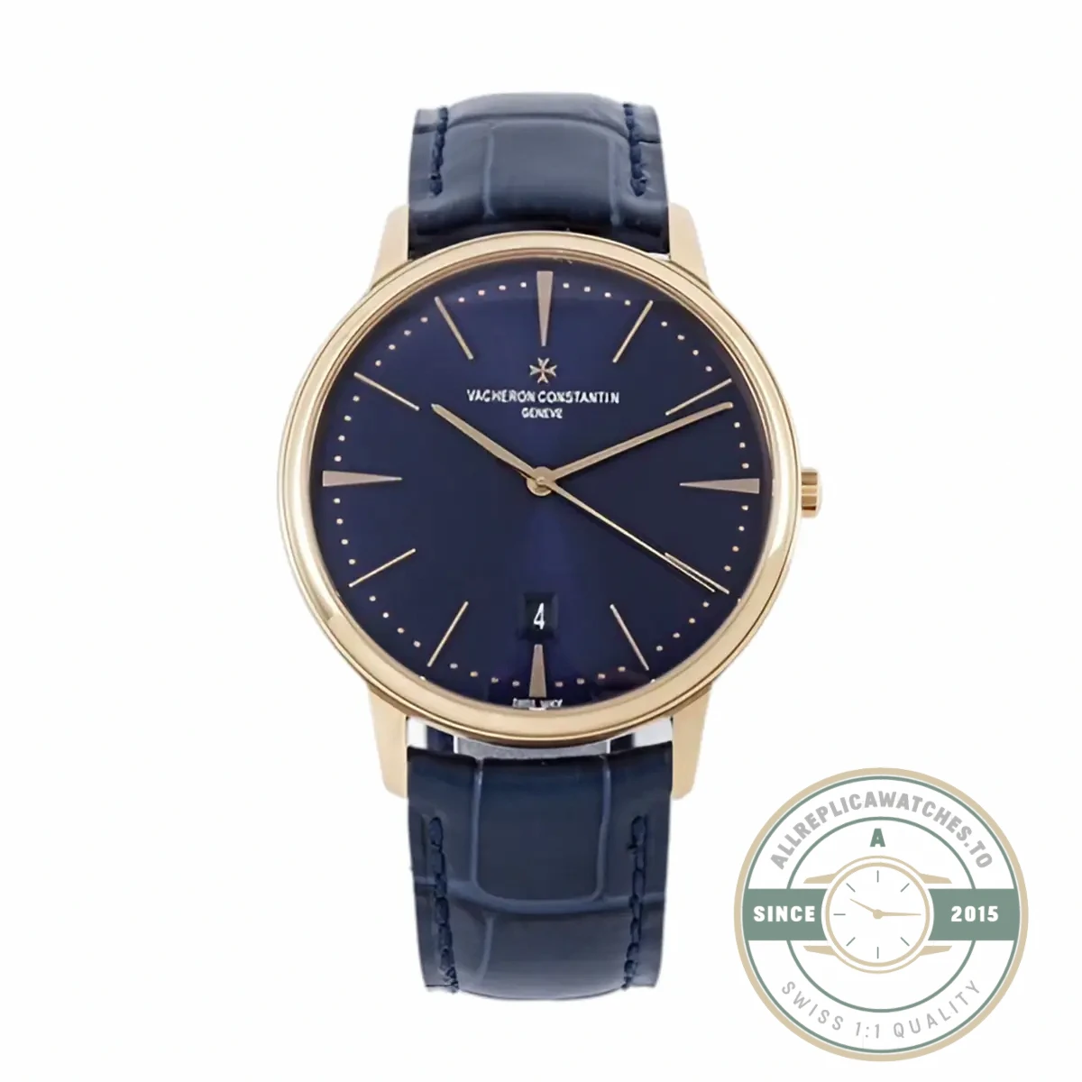 Replica Vacheron Constantin Patrimony 85180000R-B515, 40mm, Blue Dial - Premium Super Clone Watch