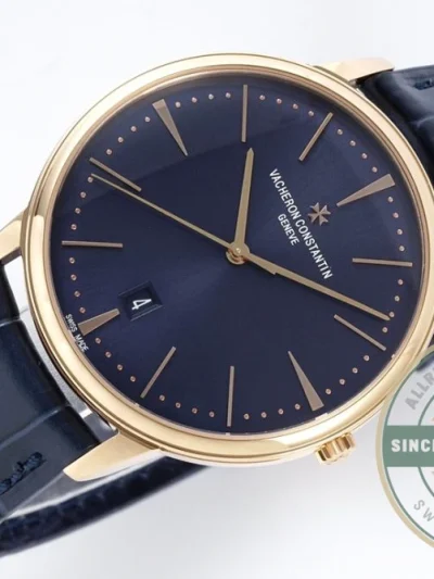 Replica Vacheron Constantin Patrimony 85180000R-B515, 40mm, Blue Dial - Best Quality Replica Watch