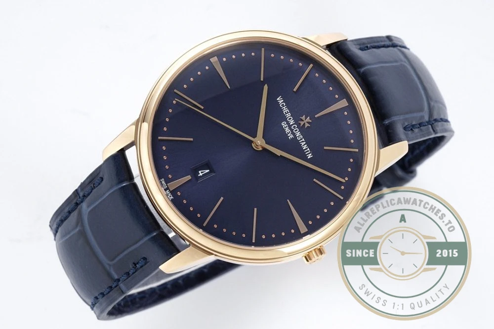 Replica Vacheron Constantin Patrimony 85180000R-B515, 40mm, Blue Dial - Best Quality Replica Watch