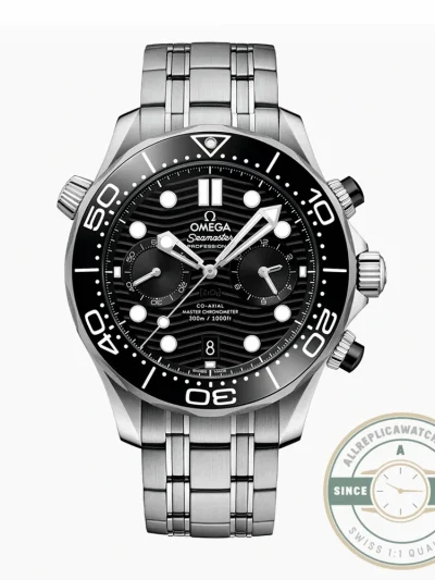 Super clone Omega Seamaster Black Dial 44mm 210.30.44.51.01.001 - Top-Tier Swiss Replica Watch