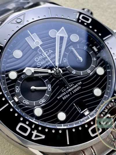 Super clone Omega Seamaster Black Dial 44mm 210.30.44.51.01.001 - Luxury Replica Watch