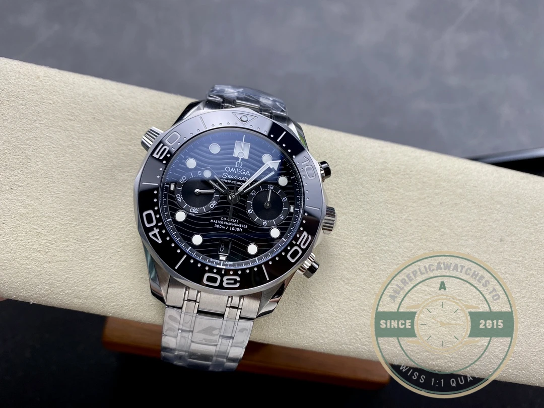 Super clone Omega Seamaster Black Dial 44mm 210.30.44.51.01.001 - Swiss-Made Clone Watch