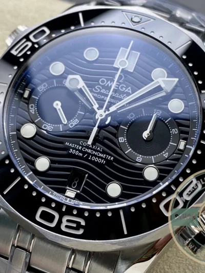 Super clone Omega Seamaster Black Dial 44mm 210.30.44.51.01.001 - Affordable Super Clone Watch