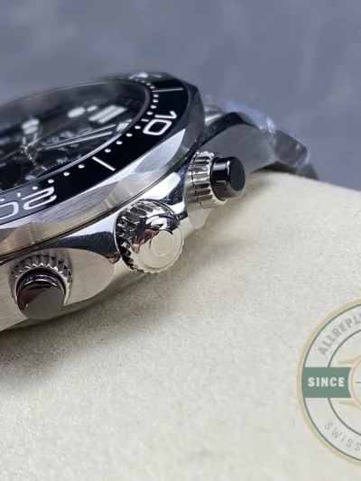 Super clone Omega Seamaster Black Dial 44mm 210.30.44.51.01.001 - Swiss-Made Clone Watch