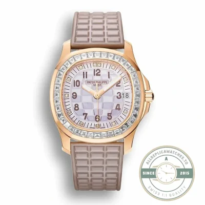 Superclone Aquanaut 5072R-001 Patek Philippe 35.6 mm, Rose gold 5072R-001 - Affordable Luxury Replica Timepiece
