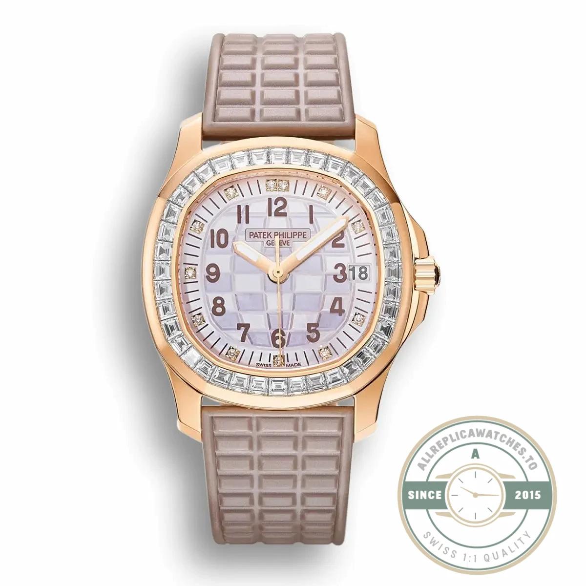 Superclone Aquanaut 5072R-001 Patek Philippe 35.6 mm, Rose gold 5072R-001 - Affordable Luxury Replica Timepiece