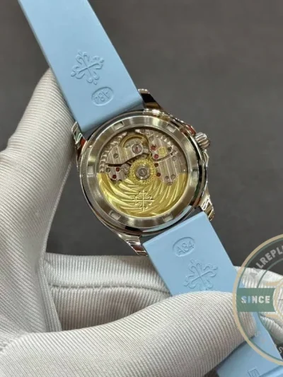 Superclone Aquanaut 5072R-001 Patek Philippe 35.6 mm, White gold, Blue dial - Luxury Replica Watch