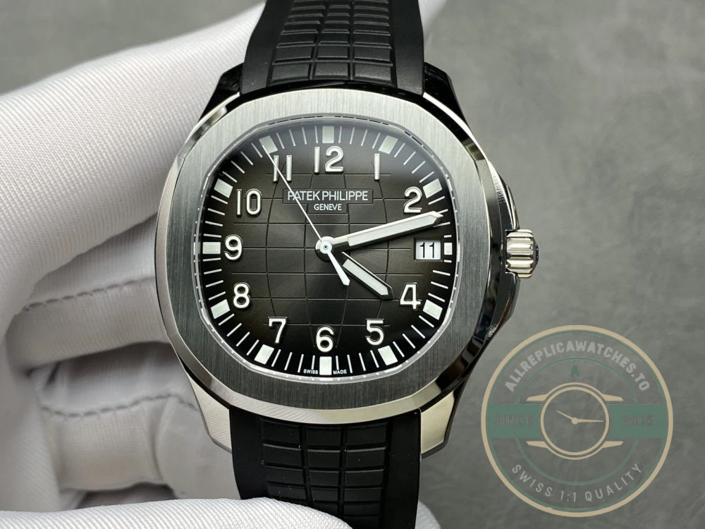 Superclone Aquanaut 5167A-001 Patek Philippe Date, Sweep seconds 40.8 mm, Stainless steel - Swiss Movement Replica Watch