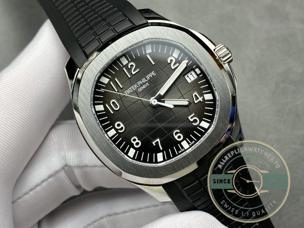 Superclone Aquanaut 5167A-001 Patek Philippe Date, Sweep seconds 40.8 mm, Stainless steel - Factory Super Clone Watch