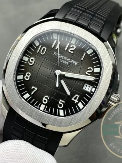 Superclone Aquanaut 5167A-001 Patek Philippe Date, Sweep seconds 40.8 mm, Stainless steel - 1:1 Swiss Replica Watch