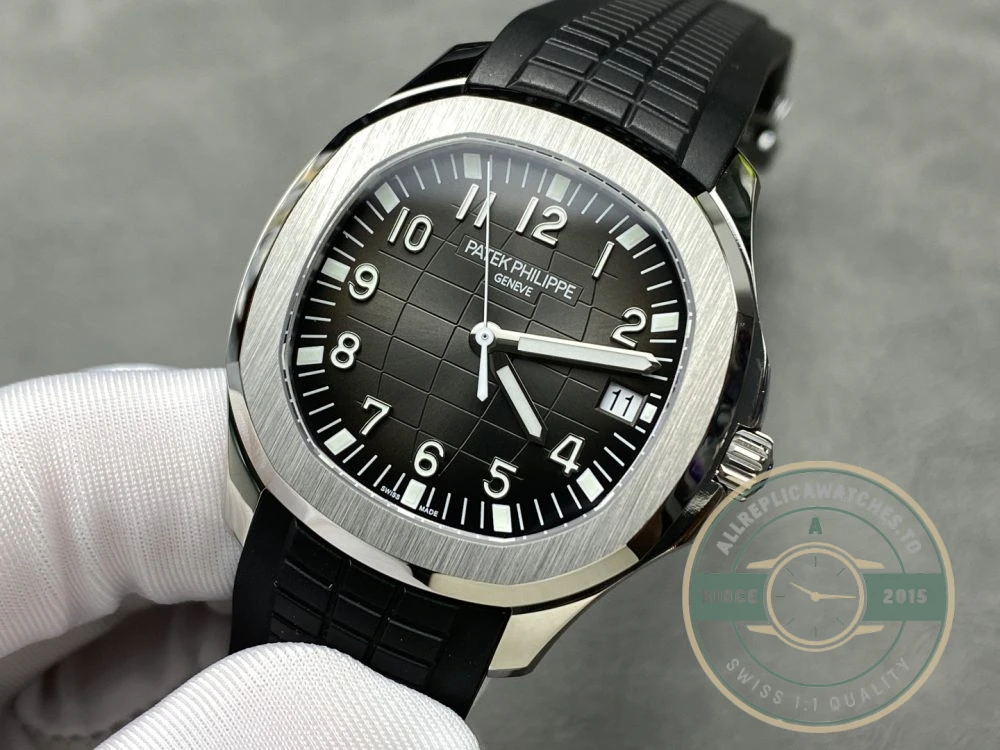 Superclone Aquanaut 5167A-001 Patek Philippe Date, Sweep seconds 40.8 mm, Stainless steel - 1:1 Swiss Replica Watch