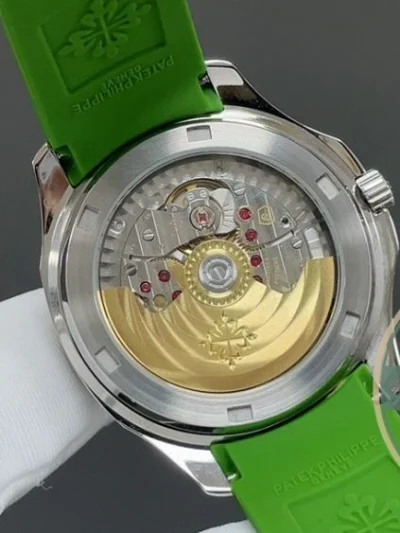 Superclone Aquanaut 5267/200A-011 Patek Philippe Luce 38.8 mm, Steel, Bright Green Dial - Swiss Movement Replica Watch
