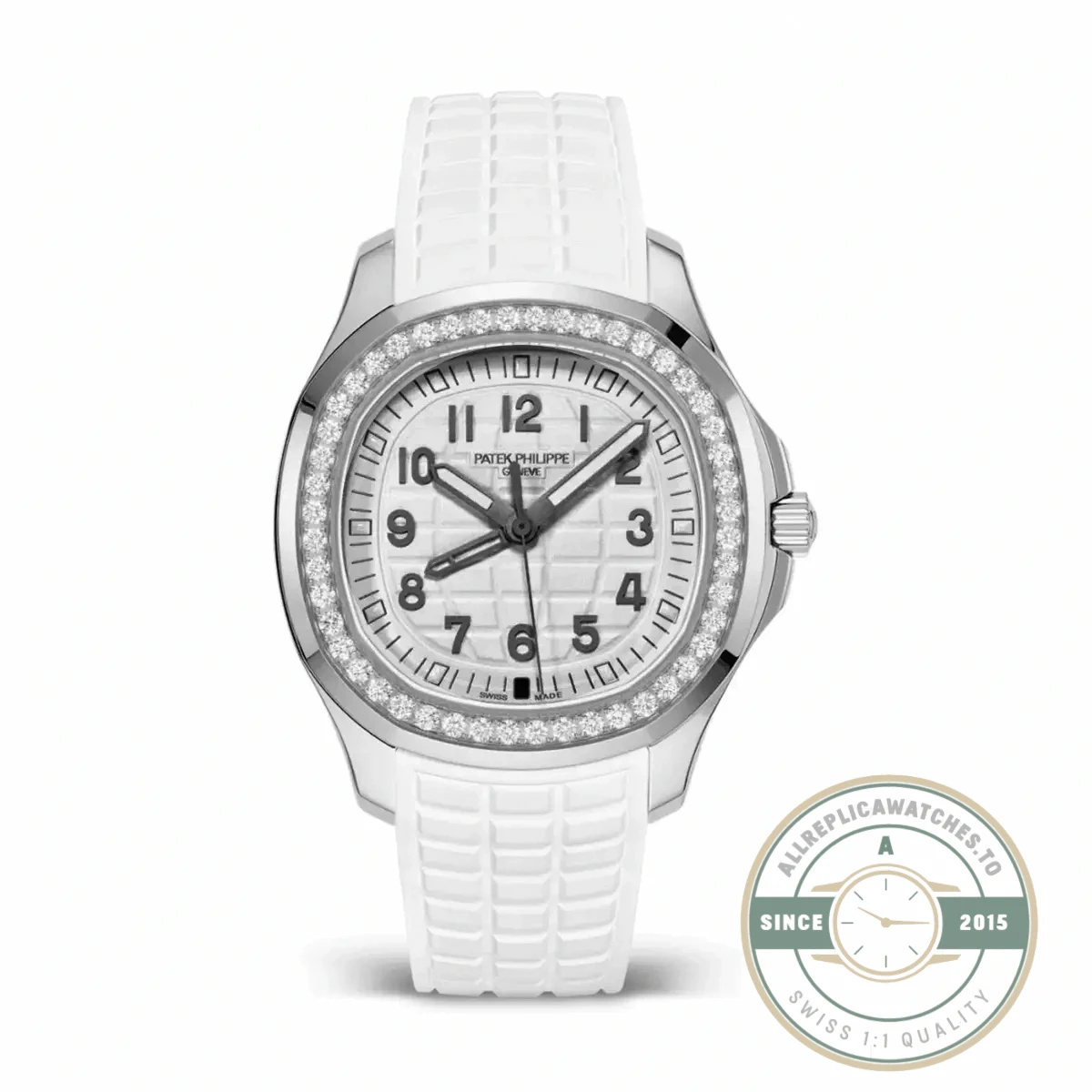 Superclone Aquanaut 5269/200R-001 Patek Philippe Luce Travel Time 38.8 mm, White gold - Factory Super Clone Watch