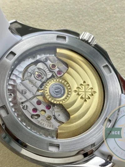 Superclone Aquanaut 5269/200R-001 Patek Philippe Luce Travel Time 38.8 mm, White gold - Factory Super Clone Watch