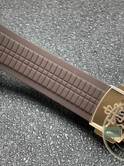 Superclone Aquanaut 5968R-001 Patek Philippe Chronograph 42.2 mm, Rose gold, Brown Dial - Premium Super Clone Watch