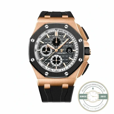 Audemars Piguet Royal Oak Offshore Chronograph 26401RO super clone, rose gold-tone – front view