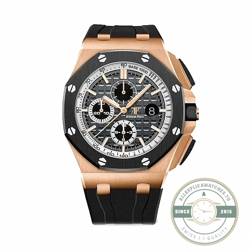 Superclone Audemars Piguet Royal Oak Offshore Gold 44mm 26401RO.OO.A002CA.01 - High-Grade Replica Watch