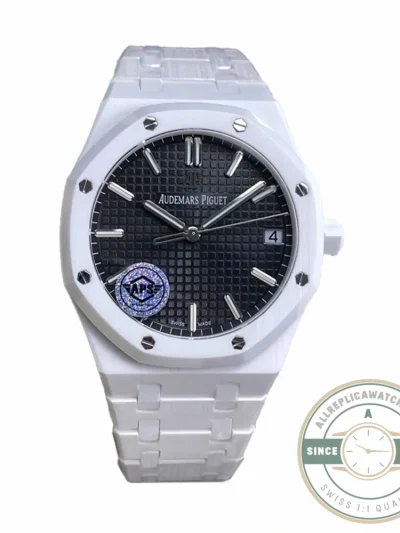 Superclone Audemars Piguet Royal Oak Black Dial 15500 Ceramic - Factory Super Clone Watch