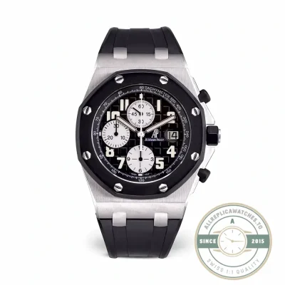 Audemars Piguet Royal Oak Offshore Chronograph 26470SO super clone, black dial – front view