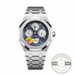 Audemars Piguet Royal Oak Perpetual Calendar 26579CB super clone, white ceramic – front view