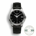 Superclone Calatrava 5227G-010 Patek Philippe DATE, SWEEP SECONDS. 39 mm, White gold - High-Grade Replica Watch