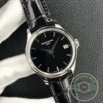 Superclone Calatrava 5227G-010 Patek Philippe DATE, SWEEP SECONDS. 39 mm, White gold - Affordable Luxury Replica Timepiece