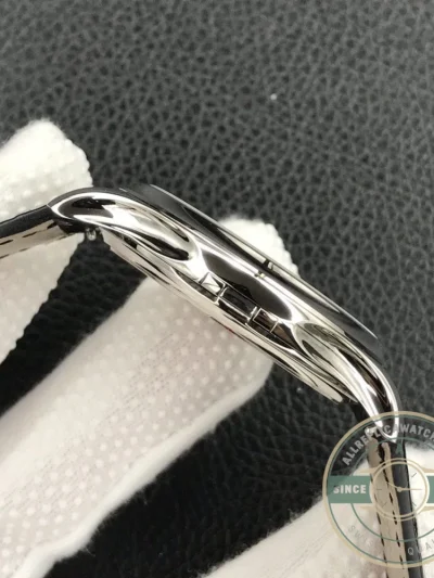 Superclone Calatrava 5227G-010 Patek Philippe DATE, SWEEP SECONDS. 39 mm, White gold - 1:1 Swiss Replica Watch