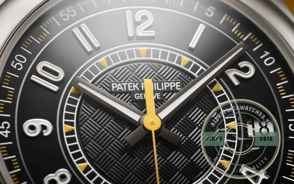 Superclone Calatrava 6007G-001 Patek Philippe DATE, SWEEP SECONDS. 40 mm, White gold, 6007G-001 - Luxury Replica Watch