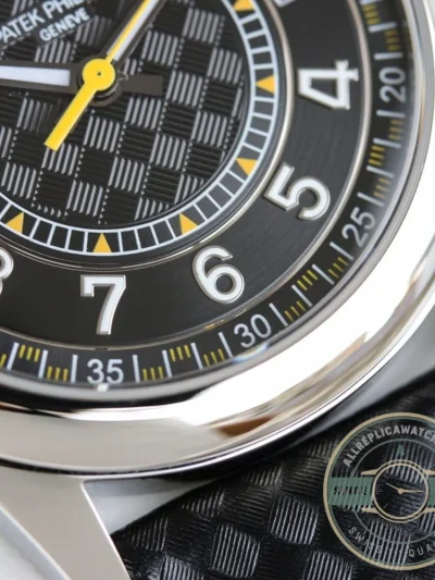Superclone Calatrava 6007G-001 Patek Philippe DATE, SWEEP SECONDS. 40 mm, White gold, 6007G-001 - Swiss-Made Clone Watch