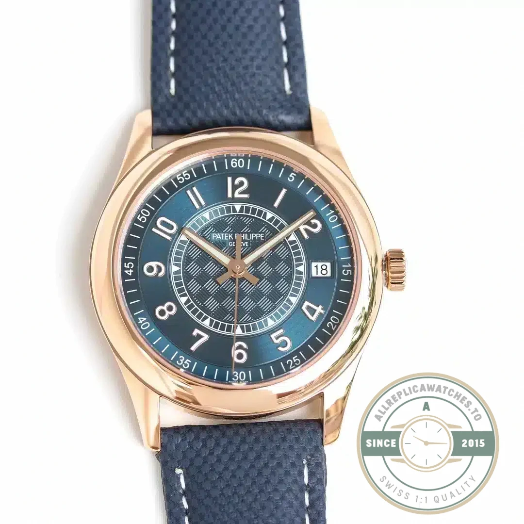 Superclone Calatrava 6007G-011 Patek Philippe DATE, SWEEP SECONDS. 40 mm, Gold - Affordable Super Clone Watch