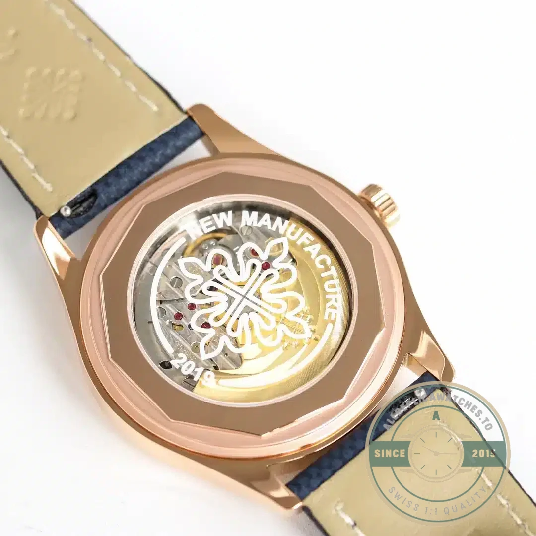 Superclone Calatrava 6007G-011 Patek Philippe DATE, SWEEP SECONDS. 40 mm, Gold - Luxury Replica Watch