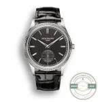 Superclone Calatrava 6119G-001 Patek Philippe 39 mm, White gold - Premium Super Clone Watch