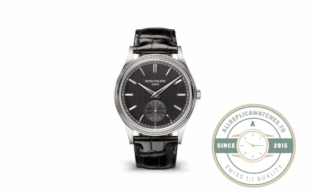 Superclone Calatrava 6119G-001 Patek Philippe 39 mm, White gold - Budget Luxury Replica Watch