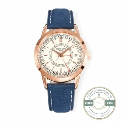 Superclone Complications 5212A-002 Patek Philippe CALATRAVA WEEKLY CALENDAR. 40 mm, Gold - Affordable Luxury Replica Timepiece