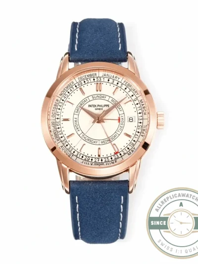 Superclone Complications 5212A-002 Patek Philippe CALATRAVA WEEKLY CALENDAR. 40 mm, Gold - Affordable Luxury Replica Timepiece