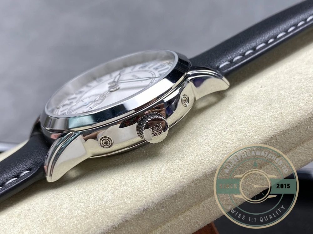 Superclone Complications 5224R-001 Patek Philippe 24-HOUR DISPLAY, TRAVEL TIME. 42 mm, White Gold - Swiss Movement Replica Watch
