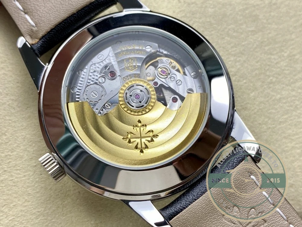 Superclone Complications 5224R-001 Patek Philippe 24-HOUR DISPLAY, TRAVEL TIME. 42 mm, White Gold - Affordable Luxury Replica Timepiece