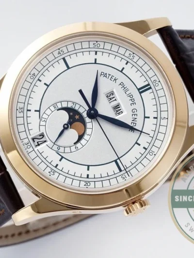 Superclone Complications 5396R-011 Patek Philippe ANNUAL CALENDAR 39 mm, Rose Gold - High-Grade Replica Watch