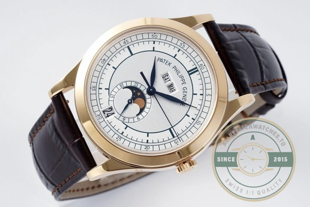 Superclone Complications 5396R-011 Patek Philippe ANNUAL CALENDAR 39 mm, Rose Gold - High-Grade Replica Watch