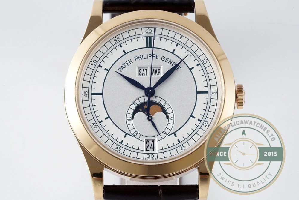 Superclone Complications 5396R-011 Patek Philippe ANNUAL CALENDAR 39 mm, Rose Gold - Swiss Movement Replica Watch