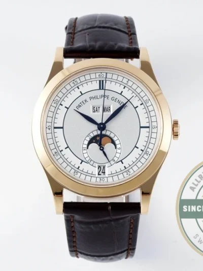 Superclone Complications 5396R-011 Patek Philippe ANNUAL CALENDAR 39 mm, Rose Gold - Factory Super Clone Watch