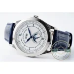 Superclone Complications 5396R-011 Patek Philippe ANNUAL CALENDAR 39 mm, White Gold - Budget Luxury Replica Watch
