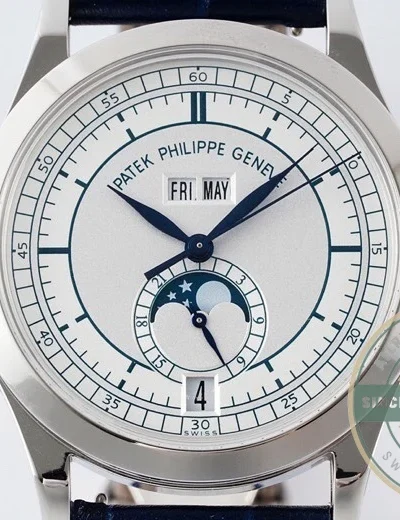 Superclone Complications 5396R-011 Patek Philippe ANNUAL CALENDAR 39 mm, White Gold - Premium Super Clone Watch